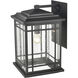 Armington 1 Light 18 inch Powder Coated Black Outdoor Wall Sconce